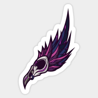 pluma Xayah kinsugi Sticker